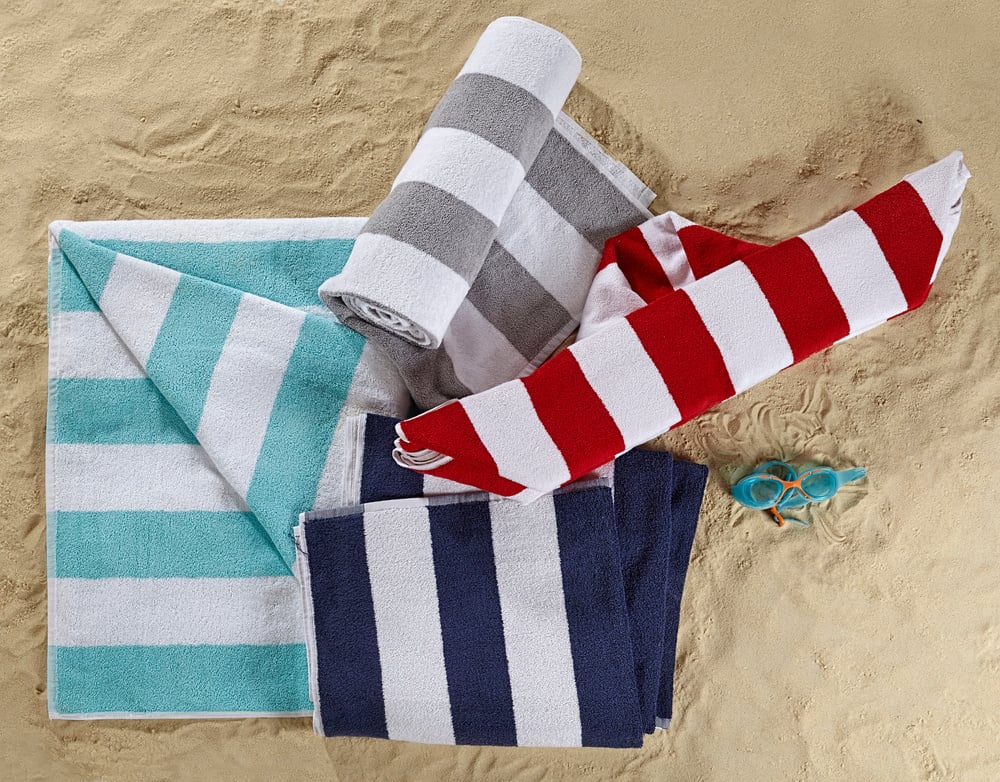 Towel,Beach towel and bath towel